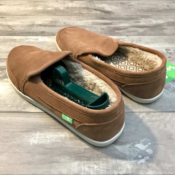 Women Shoes Sanuk Womens Pair O Dice Slip On Padded Insole Loafers